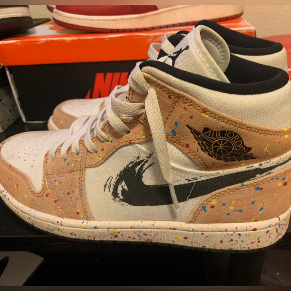 Nike Air Jordan’s- Brushstroke